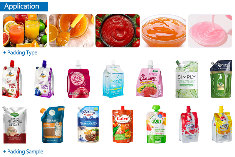 spout pouch filling machine