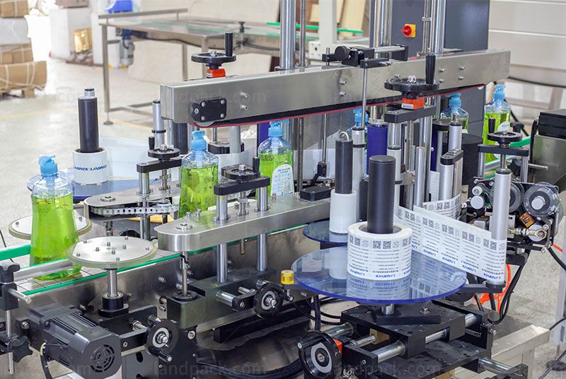 High-Speed Automatic Dish Wash Liquid Filling Capping Labeling Line With Mixing Tank