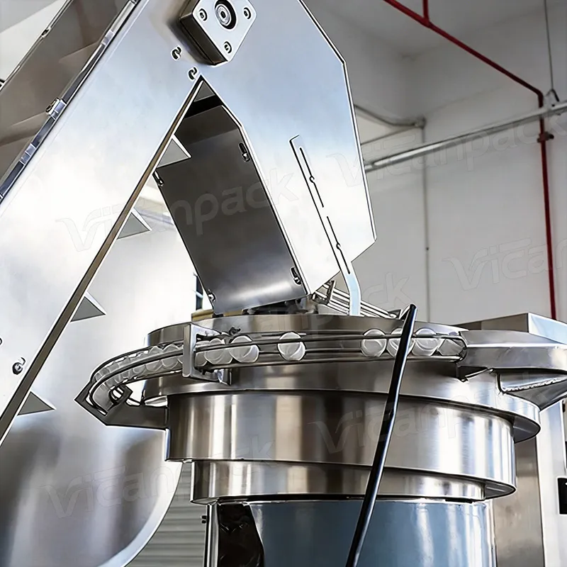 Full-automatic 6-head Stand-up Pouch Filling & Capping Integrated Machine