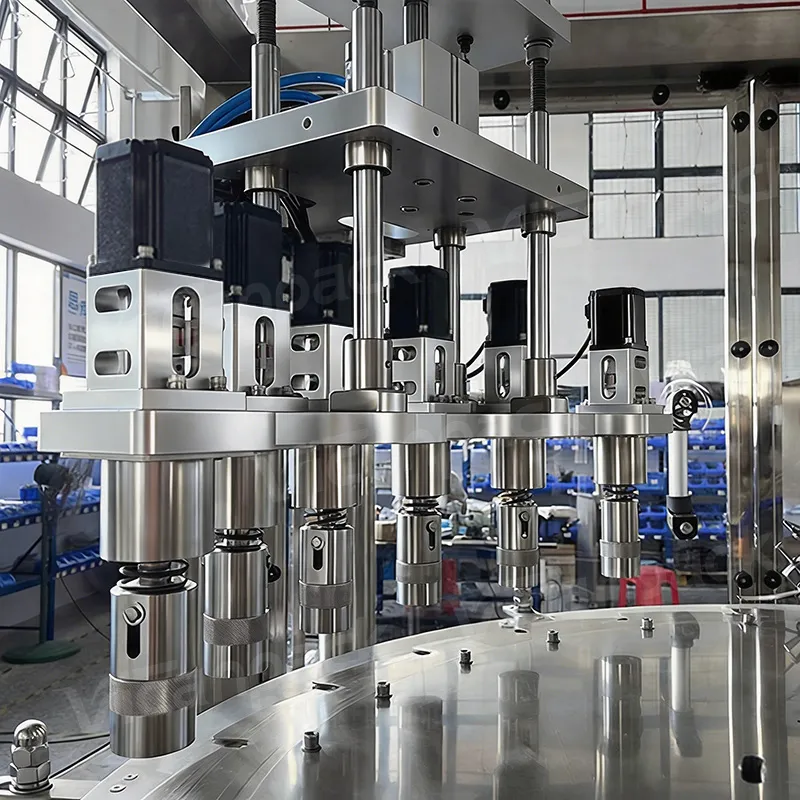 Full-automatic 6-head Stand-up Pouch Filling & Capping Integrated Machine