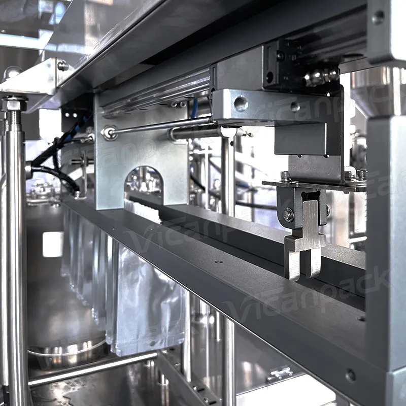 Full-automatic 2-head Stand-up Pouch Filling & Capping Integrated Machine Full-automatic 2-head Stand-up Pouch Filling & Capping Integrated Machine