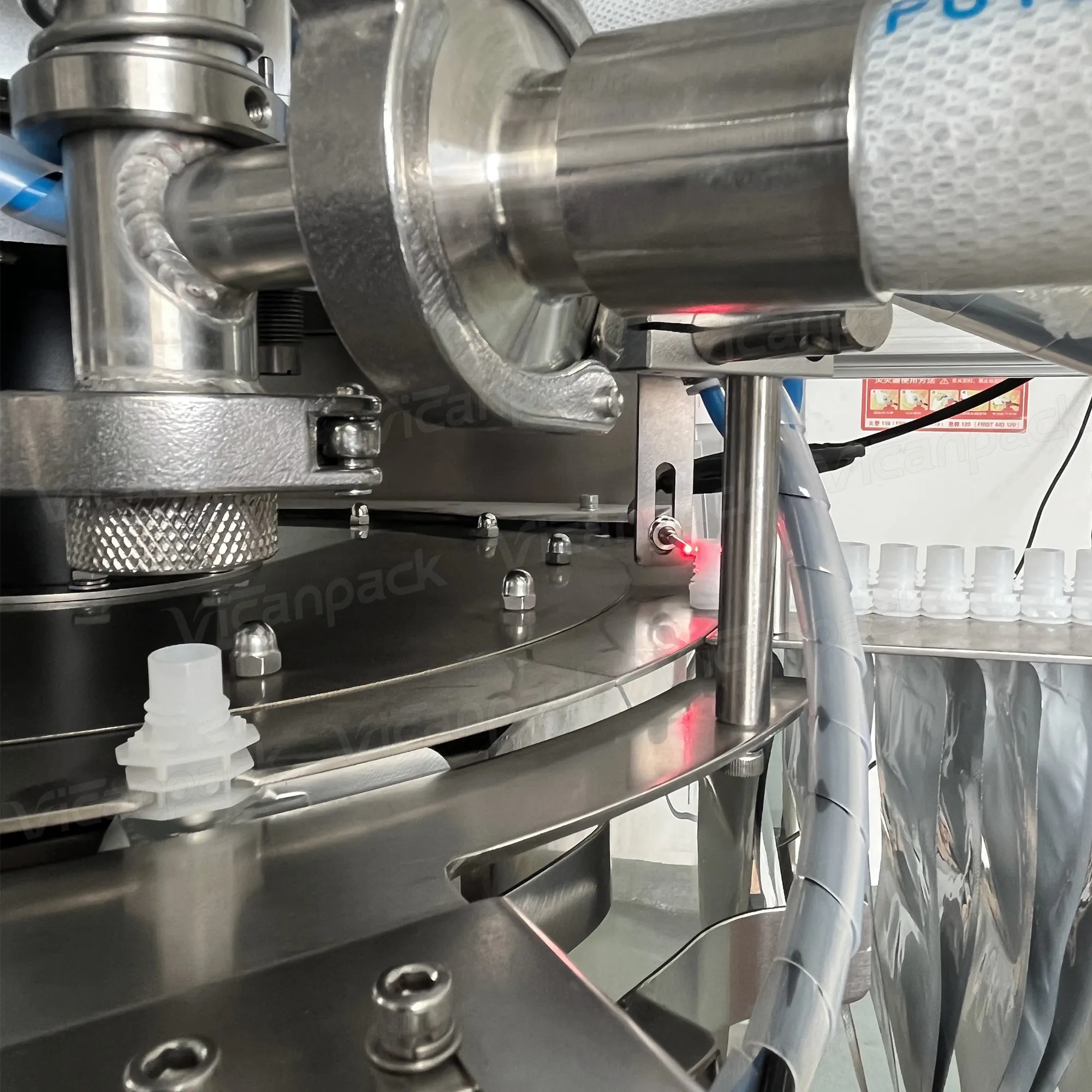 Desktop Spout Pouch Filling and Capping Machine Desktop Spout Pouch Filling and Capping Machine