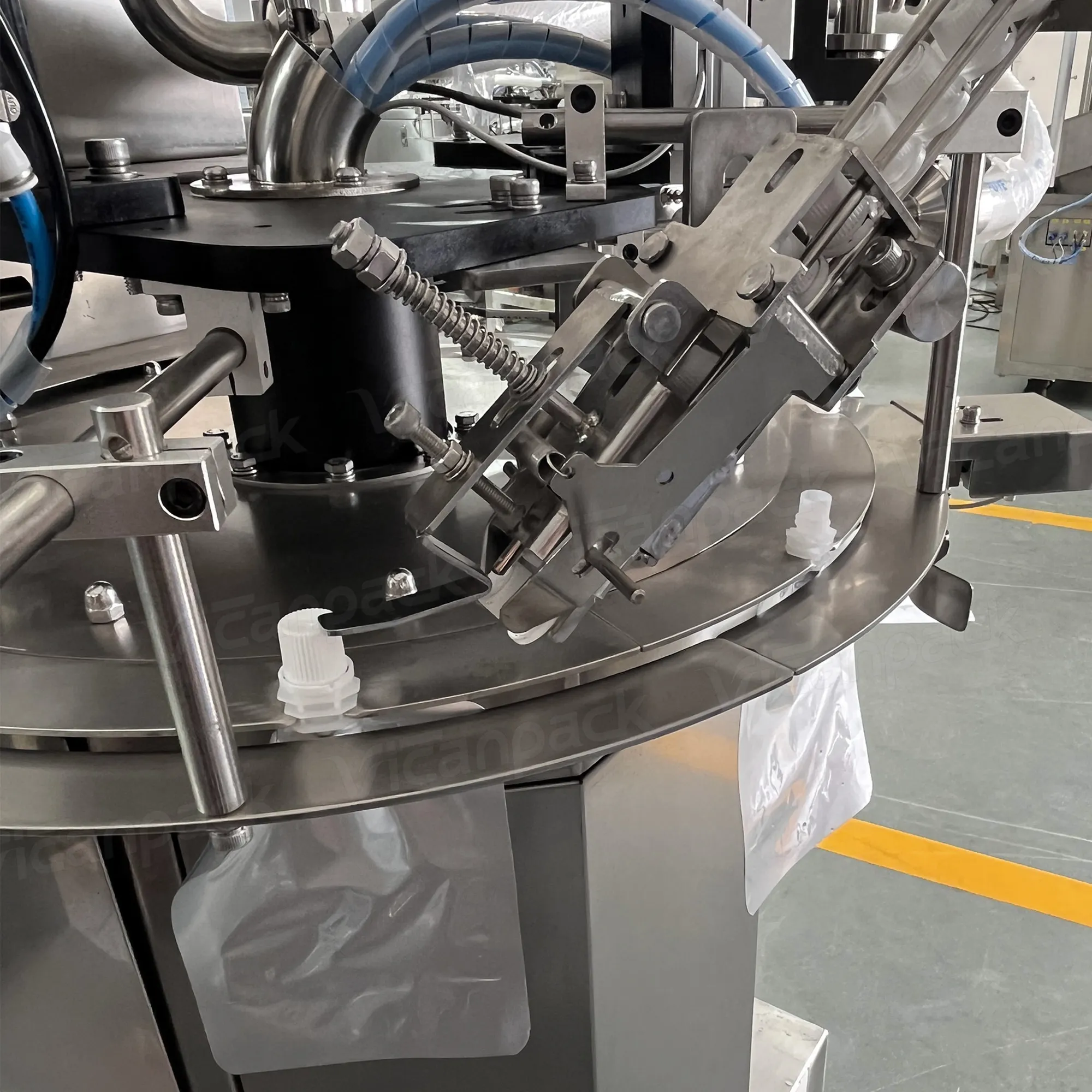 Desktop Spout Pouch Filling and Capping Machine Desktop Spout Pouch Filling and Capping Machine