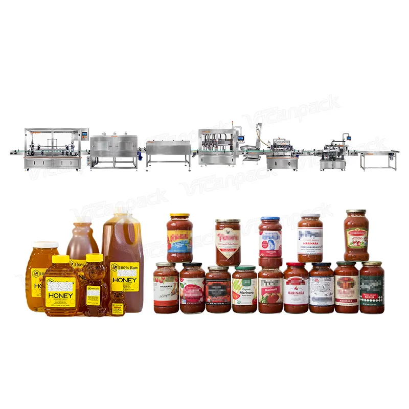 Mobile Tracking Honey Filling Line