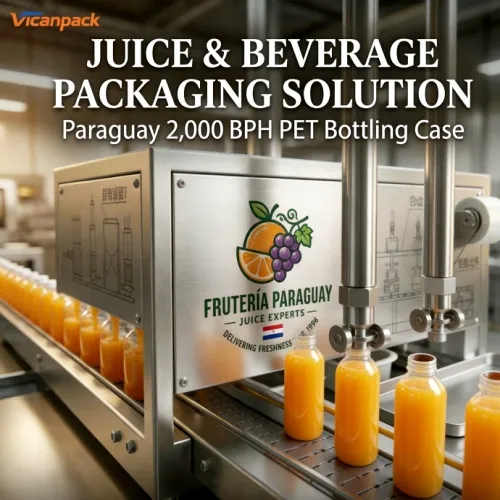 350ml-2L Automatic Liquid Filling Machine Line | Vicanpacking
